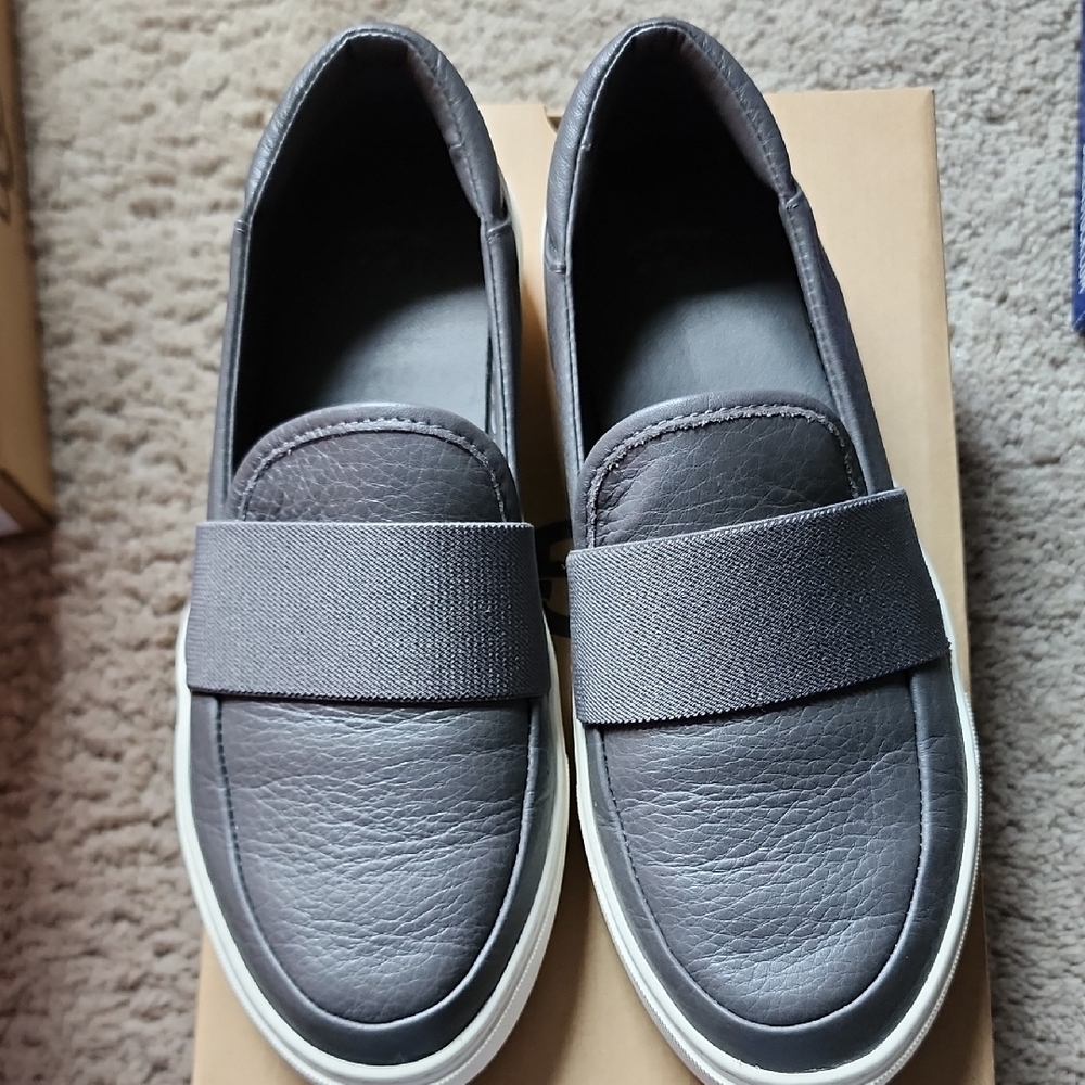 Ugg grey slip on shoes